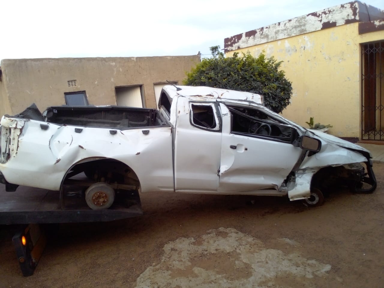 Fire Damaged Vehicle